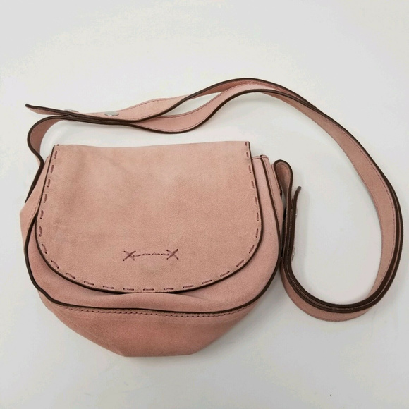 Elizabeth and James Handbags - Elizabeth and James Suede Mini Crossbody Purse